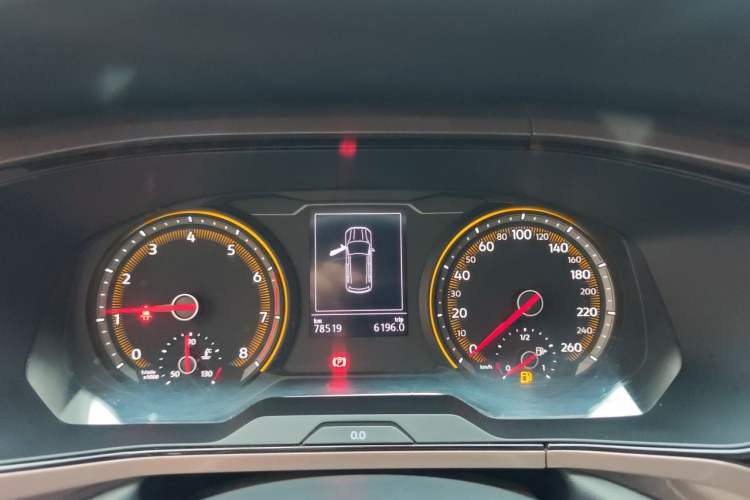 Used Volkswagen Tharu 2019 280TSI Two-Wheel Drive Comfort Edition China V Standard Instrument Cluster