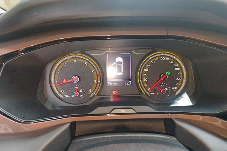 Used Volkswagen Tharu 2019 280TSI Two-Wheel Drive Luxury Edition China V Standard Instrument Cluster