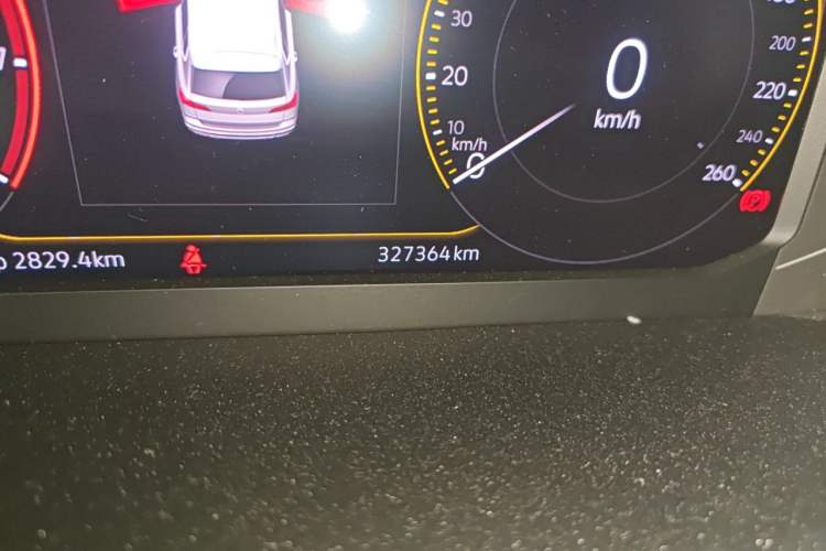 Used Volkswagen Tharu 2019 330TSI Four-Wheel Drive Flagship Model China VI Standard Odometer Close Up