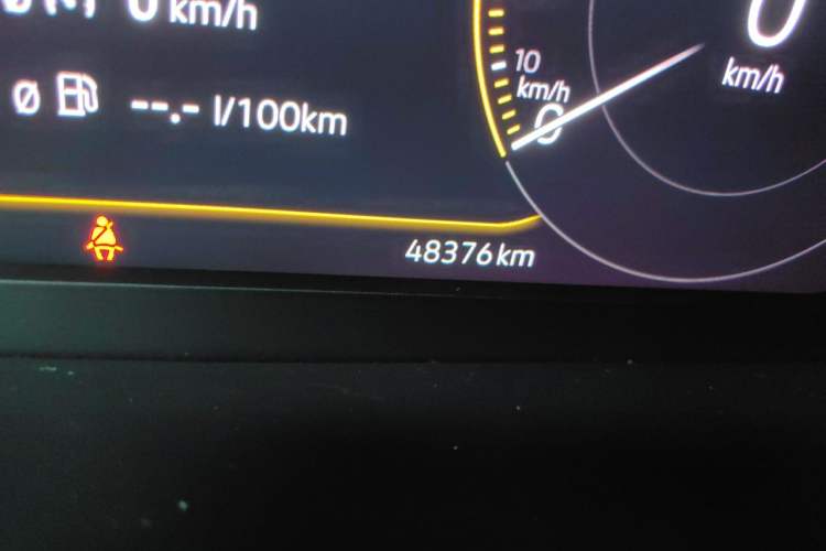 Used Volkswagen Tharu 2019 330TSI Four-Wheel Drive Flagship Model China VI Standard Odometer Close Up
