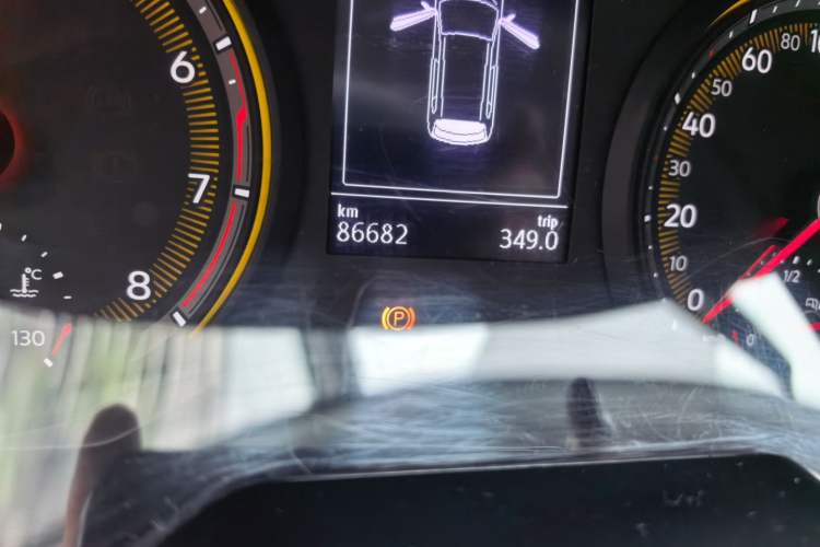 Used Volkswagen Tharu 2019 280TSI Two-Wheel Drive Trend Edition China VI Standard Odometer Close Up