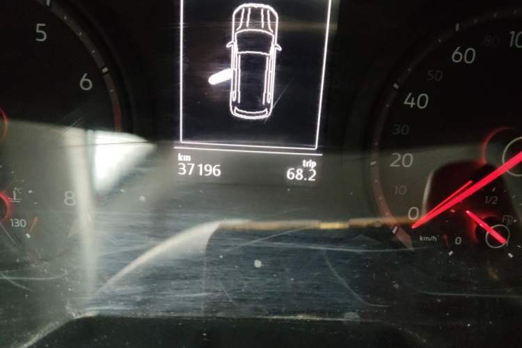 Used Volkswagen Tharu 2019 280TSI Two-Wheel Drive Comfort Edition China VI Standard Odometer Close Up