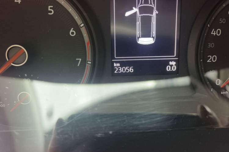 Used Volkswagen Tharu 2019 280TSI Two-Wheel Drive Comfort Edition China VI Standard Odometer Close Up