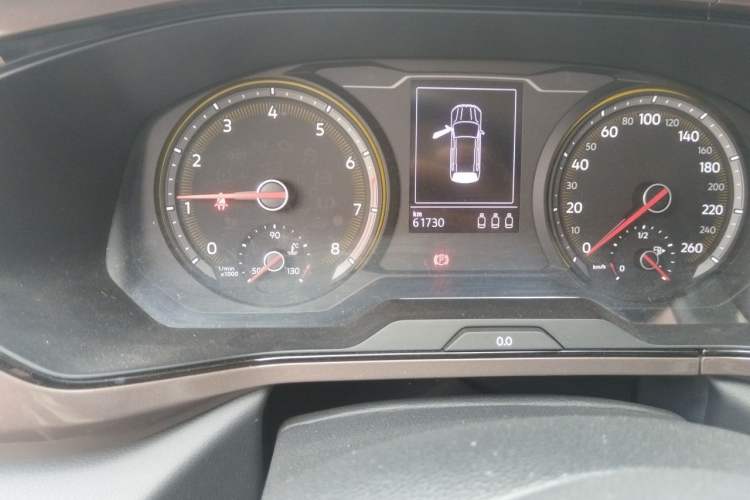 Used Volkswagen Tharu 2019 280TSI Two-Wheel Drive Luxury Edition China V Standard Odometer Close Up