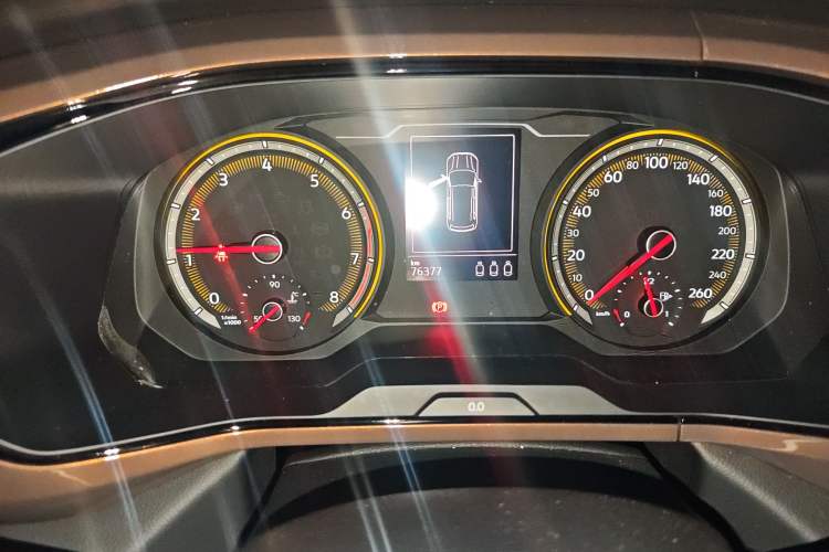 Used Volkswagen Tharu 2019 280TSI Two-Wheel Drive Luxury Edition China V Standard Odometer Close Up
