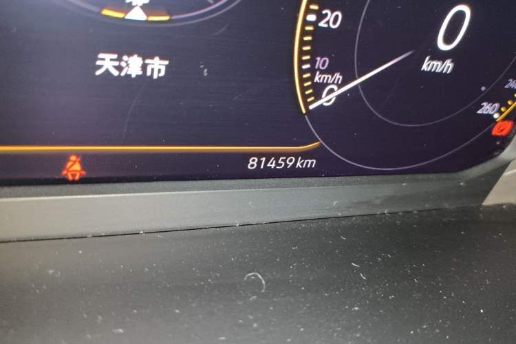 Used Volkswagen Tharu 2019 280TSI Two-Wheel Drive Flagship Version China VI Standard Odometer Close Up