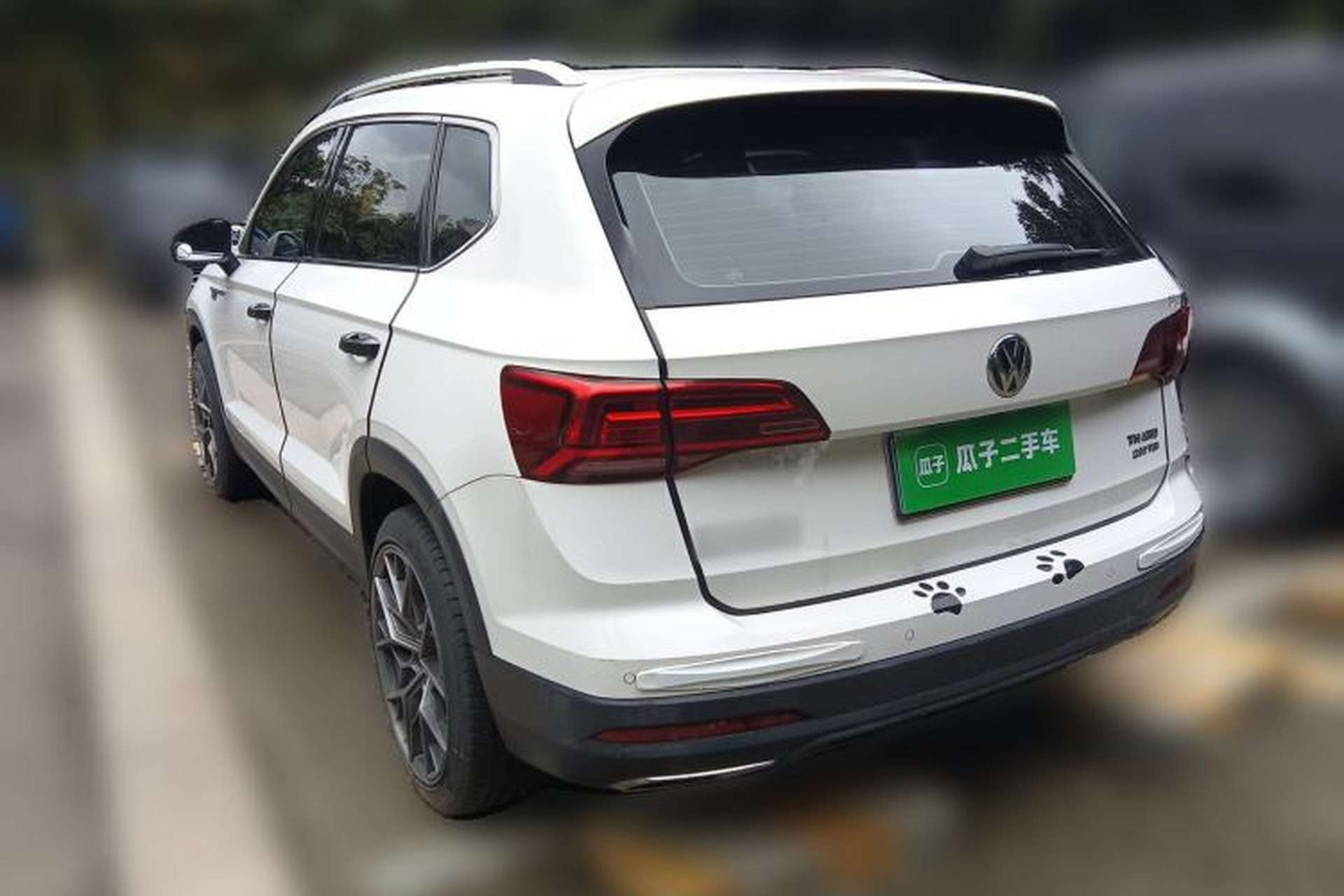 Used Volkswagen Tharu 2019 280TSI Two-Wheel Drive Luxury Version China VI Standard Rear Left 45 Deg