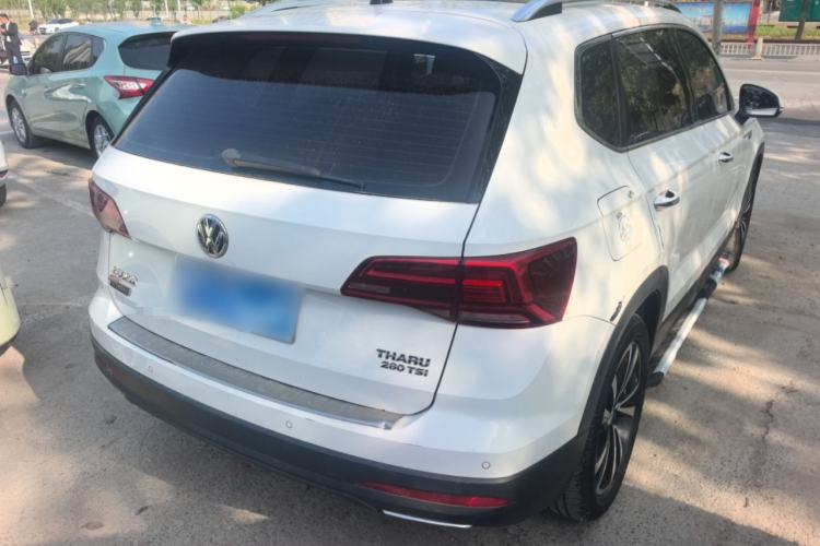 Used Volkswagen Tharu 2019 280TSI Two-Wheel Drive Luxury Edition China V Standard Rear Right 45 Deg