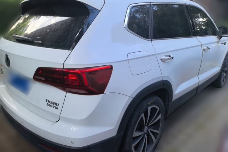 Used Volkswagen Tharu 2019 280TSI Two-Wheel Drive Luxury Version China VI Standard Rear Right 45 Deg