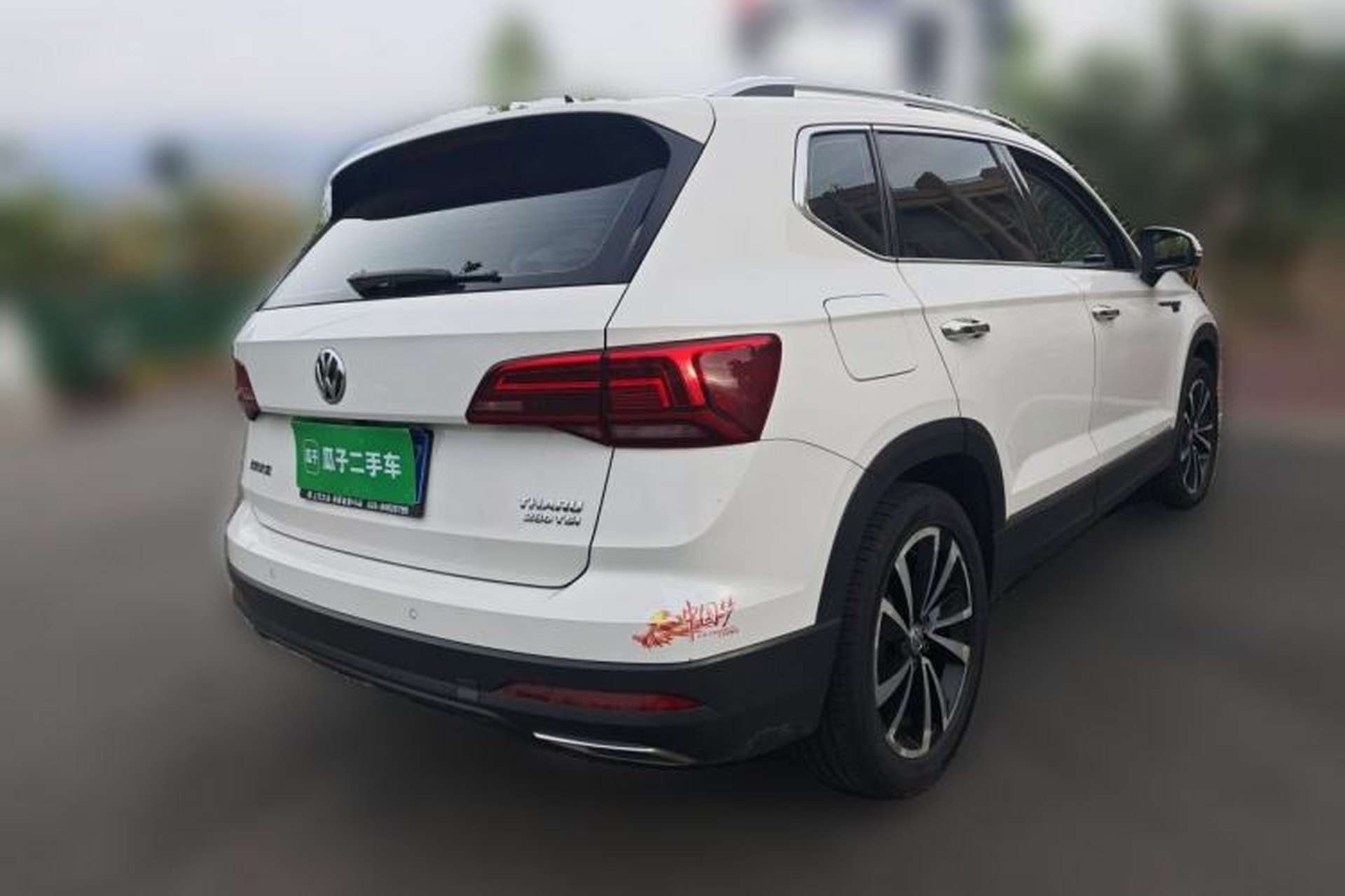 Used Volkswagen Tharu 2019 280TSI Two-Wheel Drive Luxury Version China VI Standard Rear Right 45 Deg