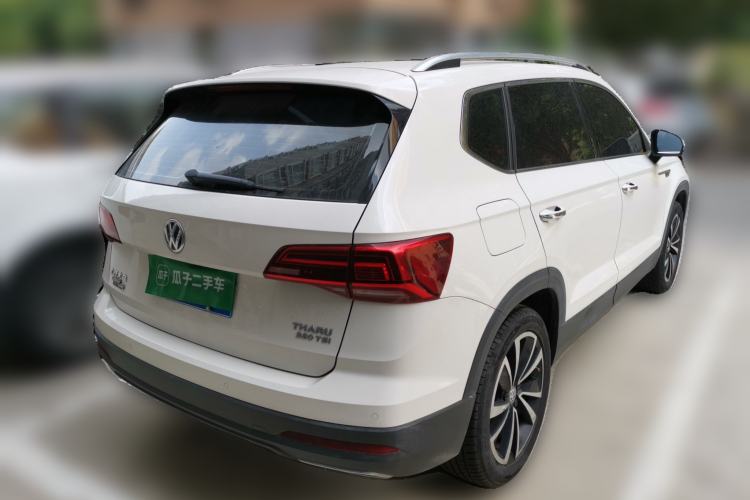 Used Volkswagen Tharu 2019 280TSI Two-Wheel Drive Luxury Version China VI Standard Rear Right 45 Deg
