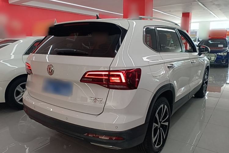 Used Volkswagen Tharu 2019 280TSI Two-Wheel Drive Luxury Edition China V Standard Rear Right 45 Deg