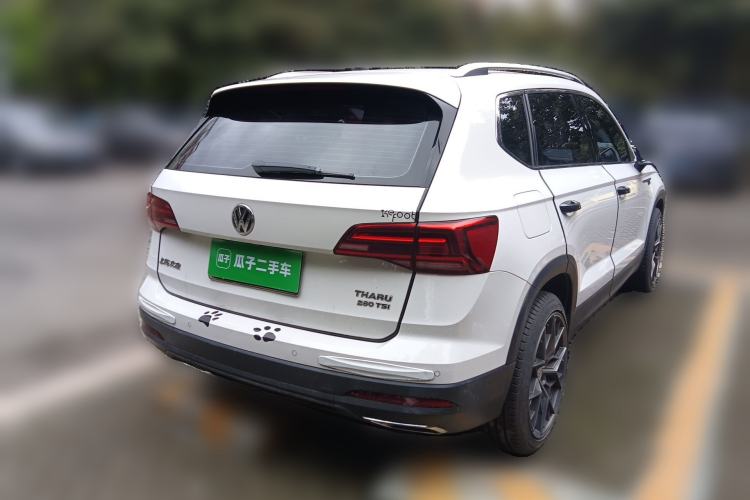 Used Volkswagen Tharu 2019 280TSI Two-Wheel Drive Luxury Version China VI Standard Rear Right 45 Deg