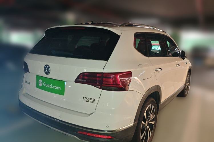 Used Volkswagen Tharu 2019 280TSI Two-Wheel Drive Flagship Edition China V Standard Rear Right 45 Deg