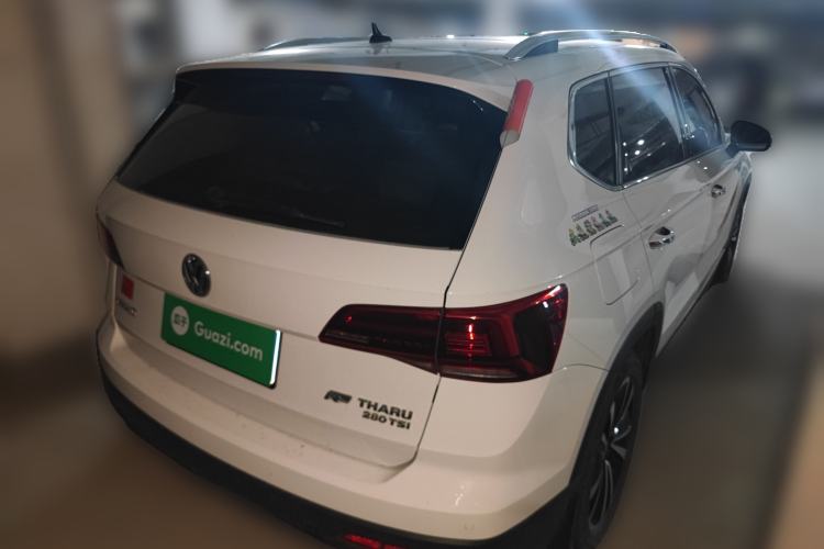 Used Volkswagen Tharu 2019 280TSI Two-Wheel Drive Luxury Edition China V Standard Rear Right 45 Deg
