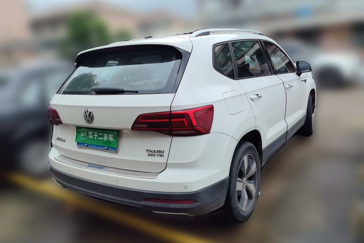 Used Volkswagen Tharu 2019 280TSI Two-Wheel Drive Comfort Edition China VI Standard Rear Right 45 Deg
