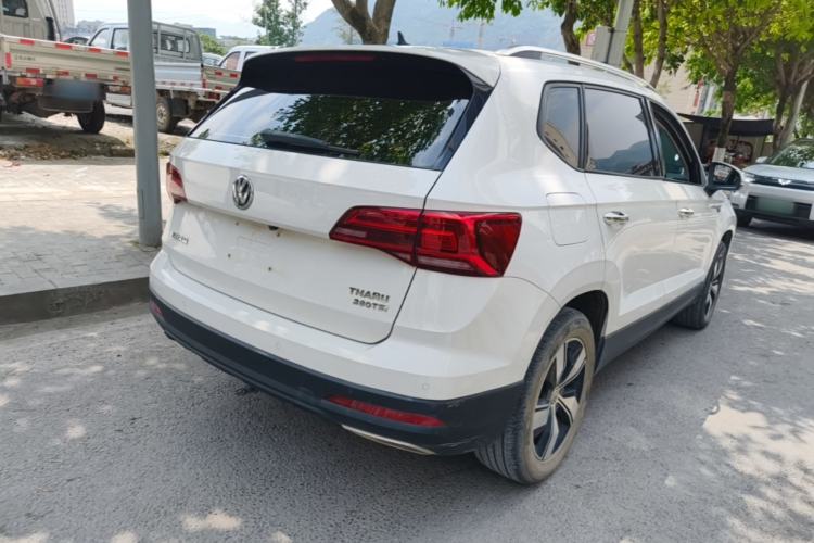 Used Volkswagen Tharu 2019 280TSI Two-Wheel Drive Comfort Edition China V Standard Rear Right 45 Deg