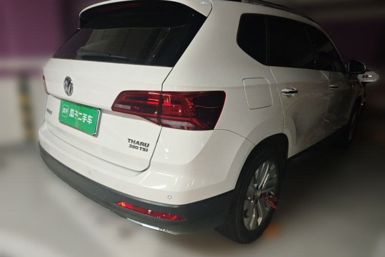 Used Volkswagen Tharu 2019 280TSI Two-Wheel Drive Comfort Edition China V Standard Rear Right 45 Deg