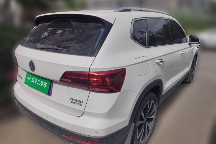 Used Volkswagen Tharu 2019 280TSI Two-Wheel Drive Luxury Version China VI Standard Rear Right 45 Deg