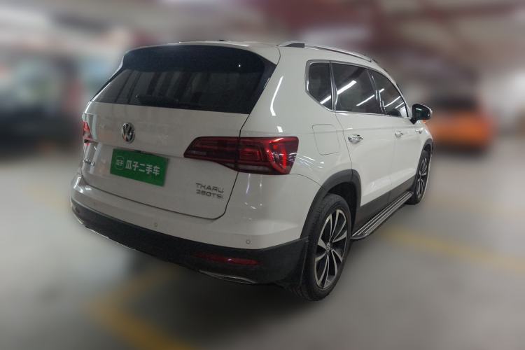 Used Volkswagen Tharu 2019 280TSI Two-Wheel Drive Luxury Edition China V Standard Rear Right 45 Deg