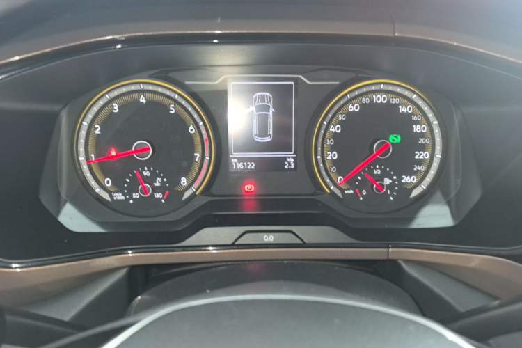 Used Volkswagen Tharu 2019 280TSI Two-Wheel Drive Comfort Edition China VI Standard Instrument Cluster