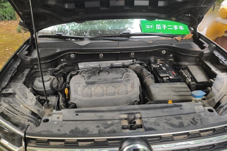 Used Volkswagen Tharu 2020 330TSI All-Wheel-Drive Luxury Edition China VI Standard Engine Bay