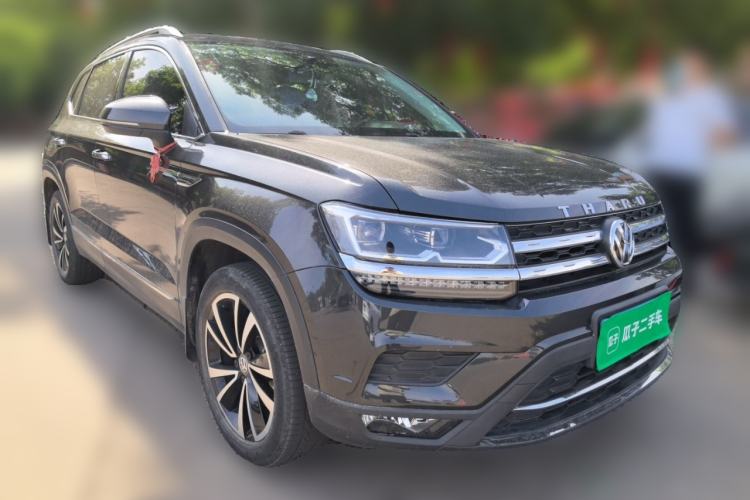 Used Volkswagen Tharu 2020 280TSI Two-Wheel Drive Luxury Edition China VI Standard Front Right 45 Deg