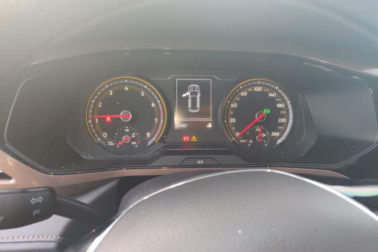 Used Volkswagen Tharu 2020 280TSI Two-Wheel Drive Luxury Edition China VI Standard Instrument Cluster