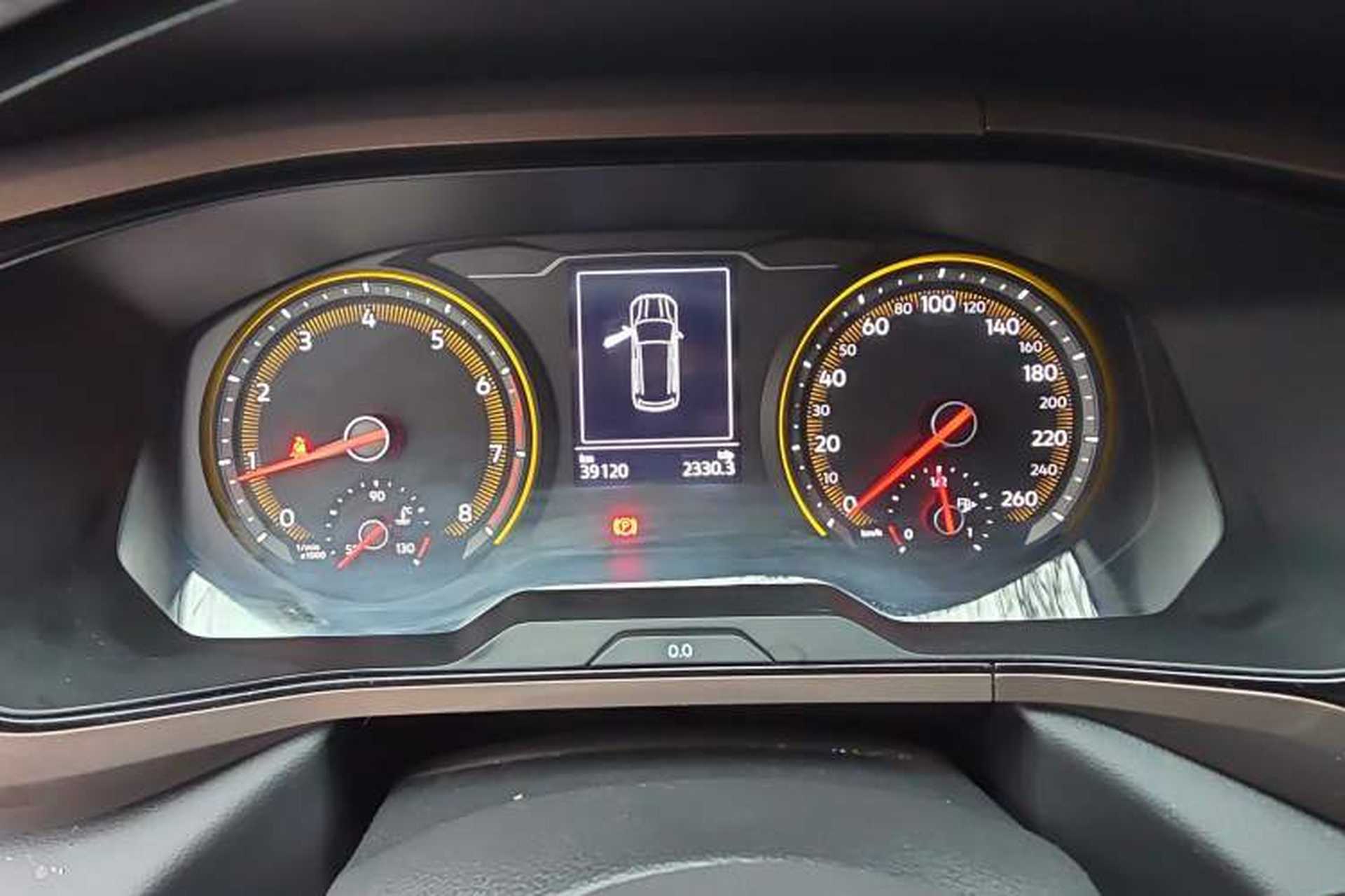 Used Volkswagen Tharu 2020 280TSI Two-Wheel Drive Comfort Edition China VI Standard Instrument Cluster