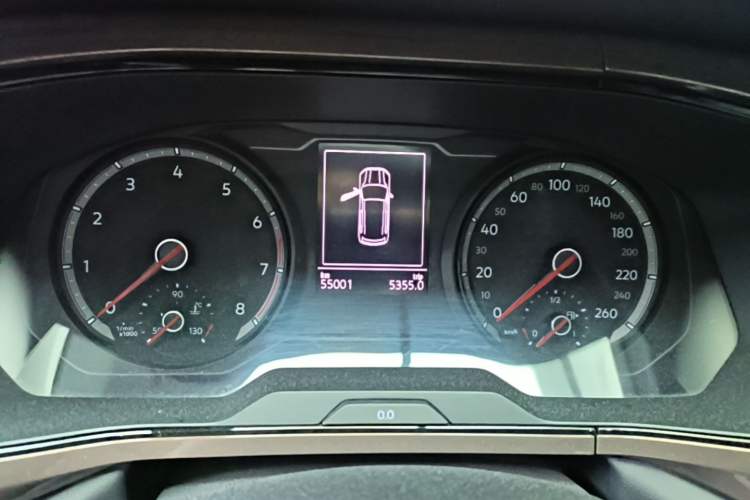 Used Volkswagen Tharu 2020 Restyled 330TSI Four-Wheel Drive Luxury Edition China VI Standard Instrument Cluster