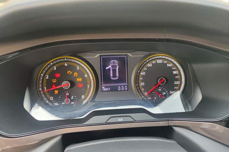 Used Volkswagen Tharu 2020 280TSI Two-Wheel Drive Luxury Plus Version China VI Standard Instrument Cluster