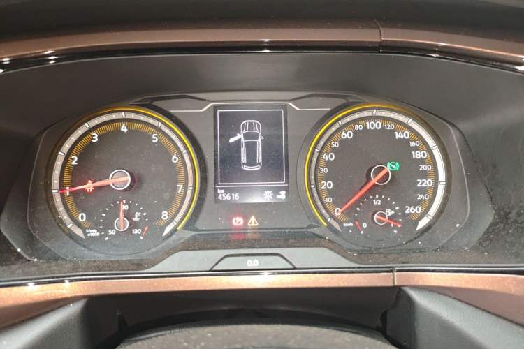 Used Volkswagen Tharu 2020 280TSI Two-Wheel Drive Comfort Edition China VI Standard Instrument Cluster