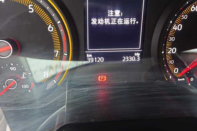 Used Volkswagen Tharu 2020 280TSI Two-Wheel Drive Comfort Edition China VI Standard Odometer Close Up