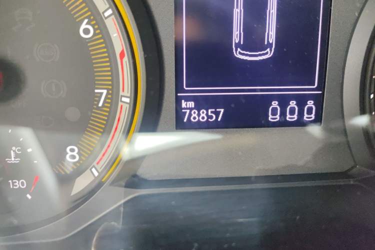 Used Volkswagen Tharu 2020 280TSI Two-Wheel Drive Luxury Plus Version China VI Standard Odometer Close Up