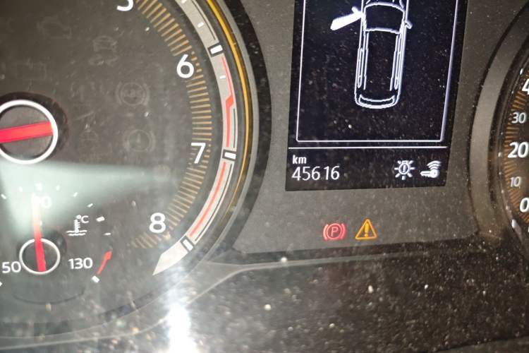 Used Volkswagen Tharu 2020 280TSI Two-Wheel Drive Comfort Edition China VI Standard Odometer Close Up