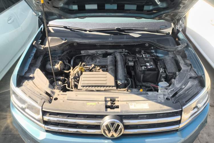Used Volkswagen Tharu 2020 280TSI Two-Wheel Drive Luxury Edition China VI Standard Engine Bay