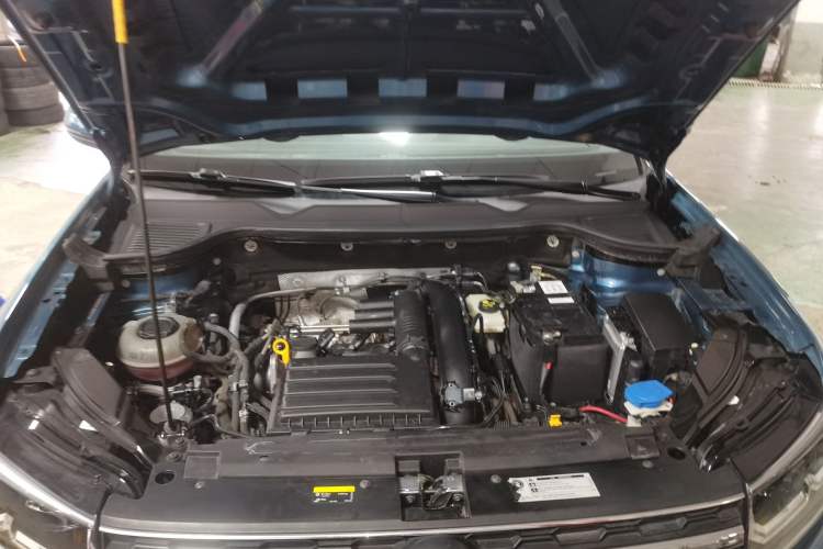 Used Volkswagen Tharu 2020 280TSI Two-Wheel Drive Luxury Plus Version China VI Standard Engine Bay
