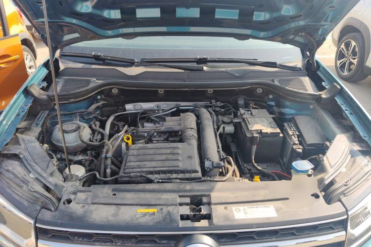 Used Volkswagen Tharu 2020 280TSI Two-Wheel Drive Luxury Edition China VI Standard Engine Bay