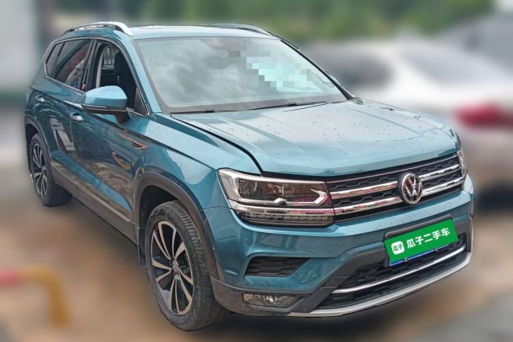 Used Volkswagen Tharu 2020 280TSI Two-Wheel-Drive Flagship Version China VI Front Right 45 Deg