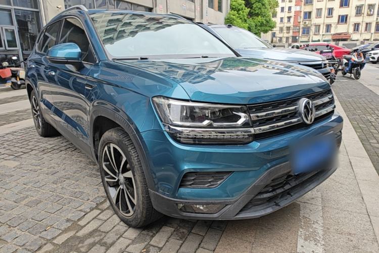 Used Volkswagen Tharu 2020 280TSI Two-Wheel Drive Luxury Edition China VI Standard Front Right 45 Deg