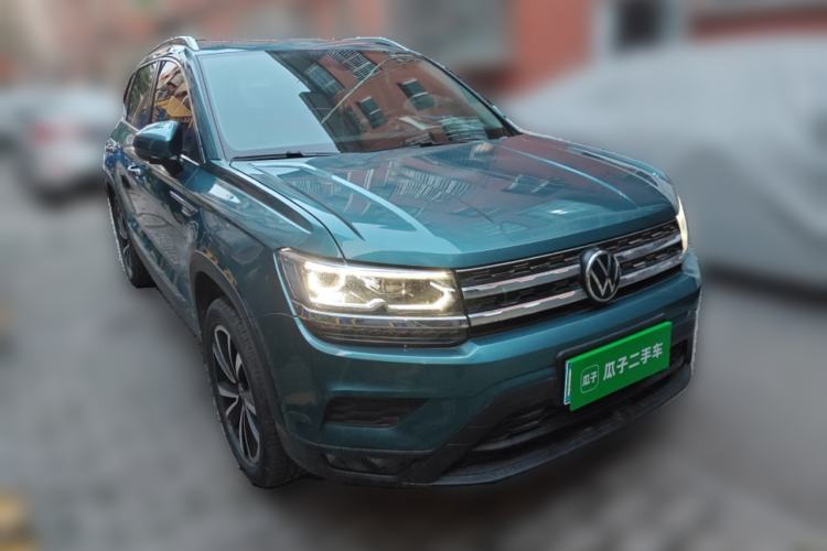Used Volkswagen Tharu 2020 280TSI Two-Wheel Drive Luxury Plus Version China VI Standard Front Right 45 Deg