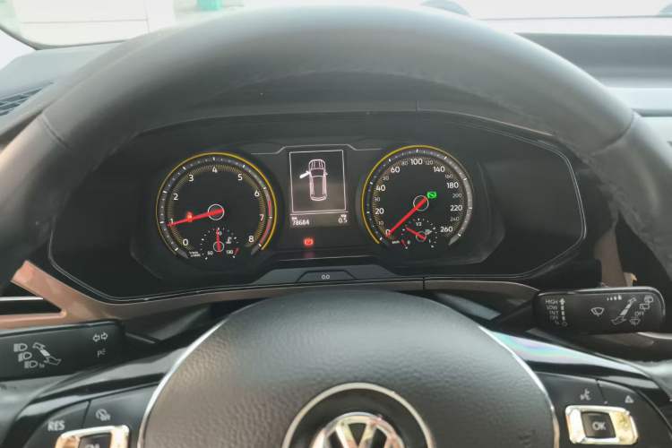 Used Volkswagen Tharu 2020 280TSI Two-Wheel Drive Luxury Edition China VI Standard Instrument Cluster