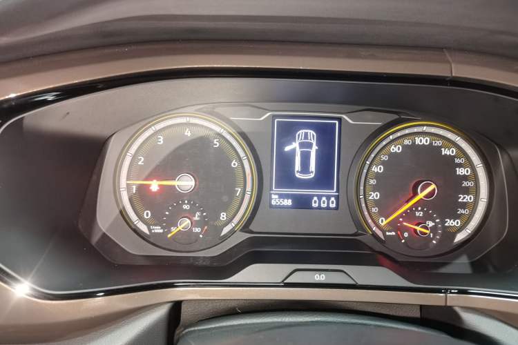 Used Volkswagen Tharu 2020 280TSI Two-Wheel Drive Luxury Plus Version China VI Standard Instrument Cluster