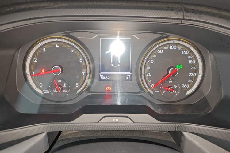 Used Volkswagen Tharu 2020 280TSI Two-Wheel Drive Trend Edition China VI Standard Instrument Cluster