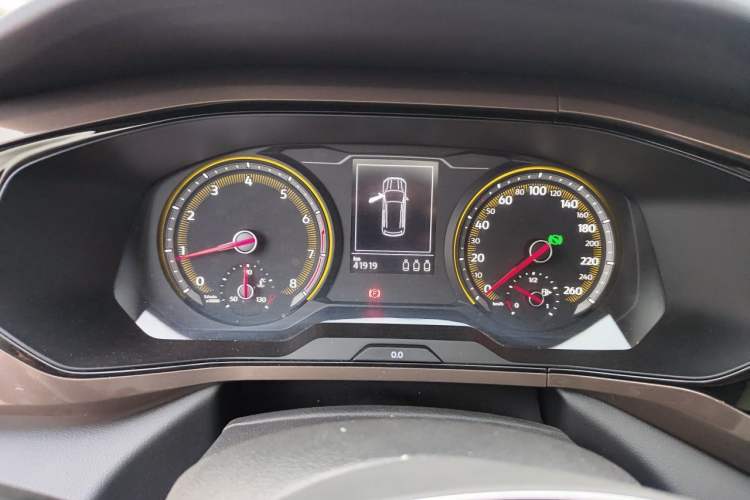 Used Volkswagen Tharu 2020 280TSI Two-Wheel Drive Luxury Edition China VI Standard Instrument Cluster