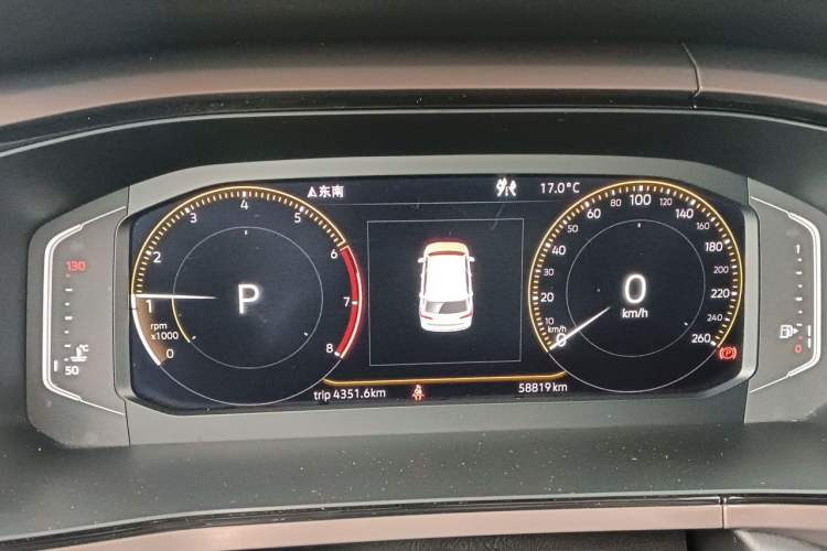 Used Volkswagen Tharu 2020 280TSI Two-Wheel-Drive Flagship Version China VI Instrument Cluster