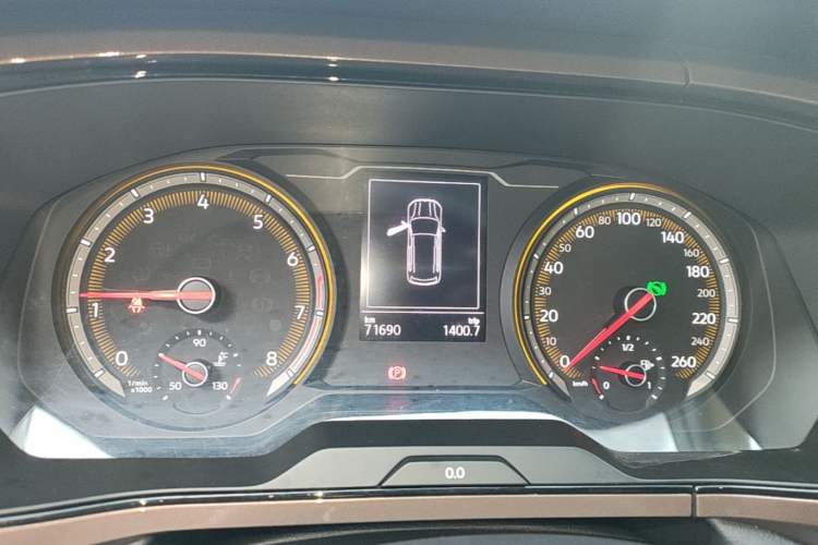 Used Volkswagen Tharu 2020 280TSI Two-Wheel Drive Comfort Edition China VI Standard Instrument Cluster