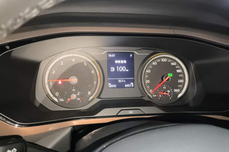 Used Volkswagen Tharu 2020 280TSI Two-Wheel Drive Comfort Edition China VI Standard Instrument Cluster