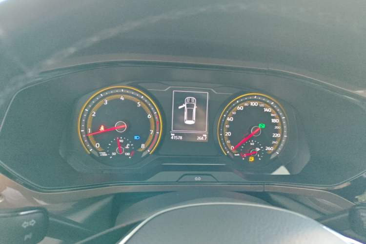 Used Volkswagen Tharu 2020 280TSI Two-Wheel Drive Comfort Edition China VI Standard Instrument Cluster