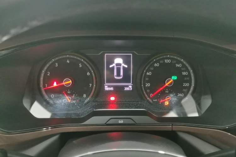 Used Volkswagen Tharu 2020 280TSI Two-Wheel Drive Comfort Edition China VI Standard Instrument Cluster